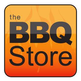 The logo of The BBQ Store