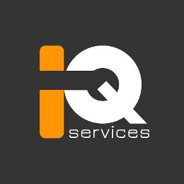 The logo of iQ Services