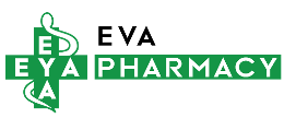 The logo of Eva Pharmacy